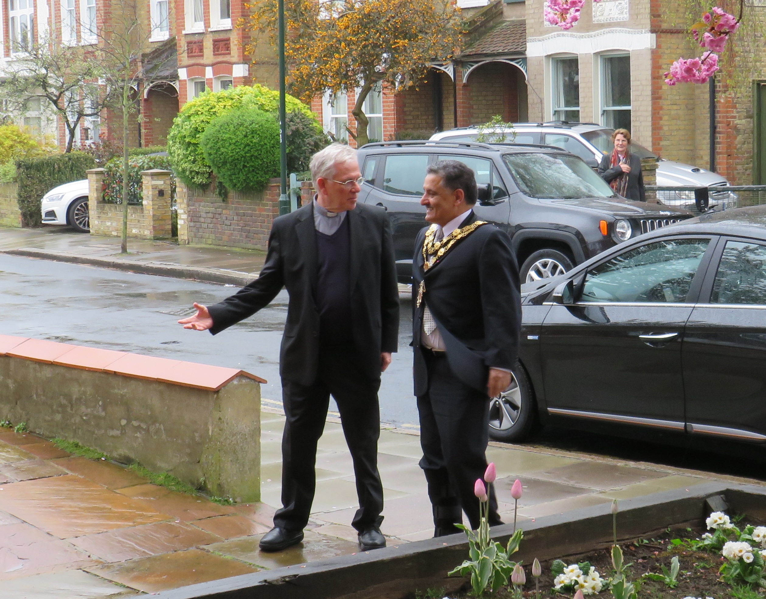 2019 Greeting the Mayor of Richmond at St James's