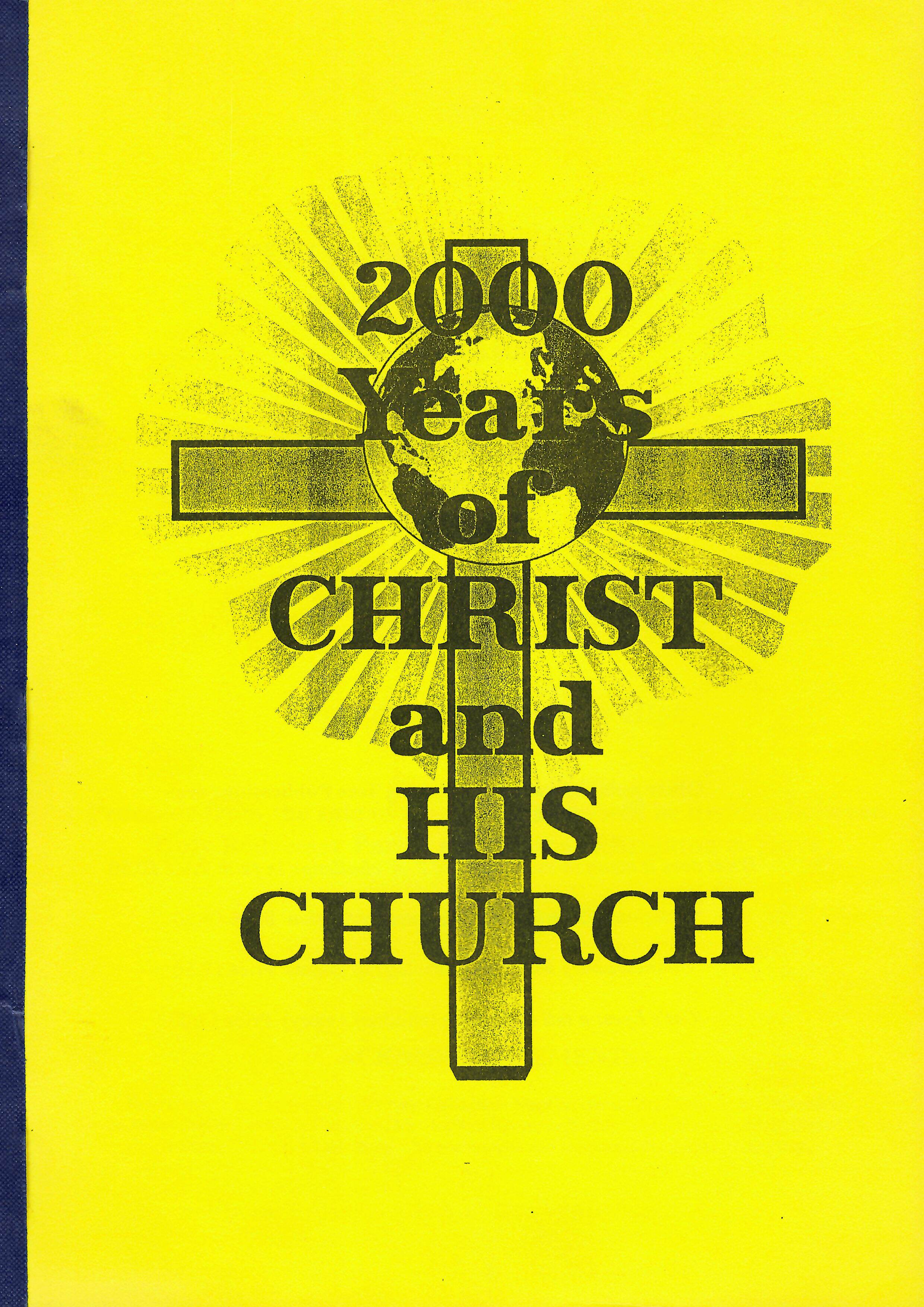 Cover of 2000- Years of Christ and his Church